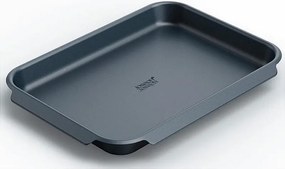 Taca do forno Joseph Joseph Nest™ Bake, duża, nieprzywierająca, łatwa do przechowywania, z uchwytami do łatwego uchwytu, idealna do pieczenia, kolor niebieski.