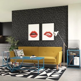 Żółta rozkładana sofa 205 cm Regal – Novogratz