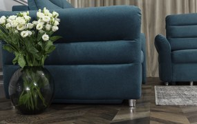 Sofa do salonu z regulowanymi zagłówkami Grandera 2-osobowa