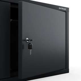 Nadstawka na szafę EWA Compact 800 x 380 x 400 mm, antracytowa