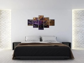 Obraz - Teksturowana abstrakcja (125x70 cm)
