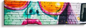 Obraz - Graffiti (170x50 cm)