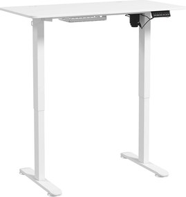 Vinsetto Elektryczne biurko regulowane, 120x60x72-116cm, Białe