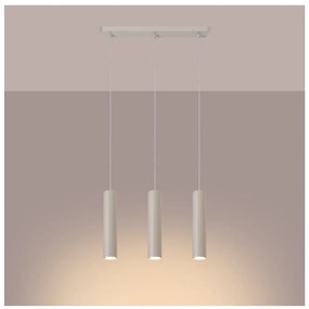Kremowa lampa wisząca Castro – Nice Lamps