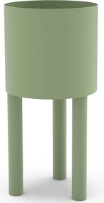 Wysoki kwietnik metalowy Bom H50 cm