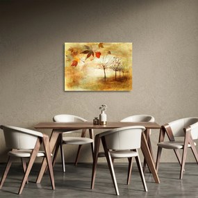 Obraz na szkle - Jesienny nastrój (70x50 cm)