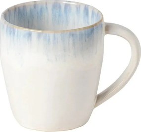 Biało-jasnoniebieski kamionkowy kubek 440 ml Brisa – Costa Nova