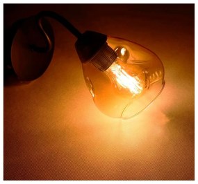 Kinkiet w czarno-złotym kolorze Unica – Candellux Lighting