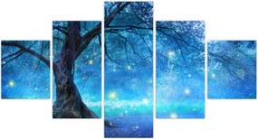 Obraz - Mistyczny las (125x70 cm)