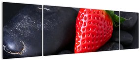 Obraz truskawki (170x50 cm)