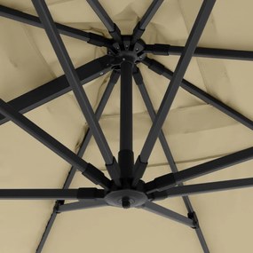 Doppler LIFE 300 x 400 cm – Parasol ogrodowy odchylany z boczną podporą