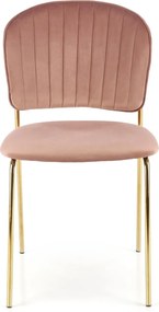 Krzesło na złotych nogach K499