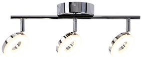 Lampa sufitowa LED w kolorze srebra z połyskiem 47x16 cm Thema – Candellux Lighting