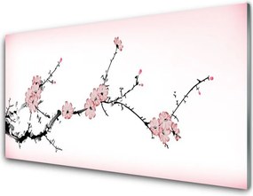 Szkło Dekoracyjne do Kuchni Dekoracyjny Bukiet Roślinny