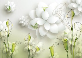 Obraz z kwiatami (70x50 cm)