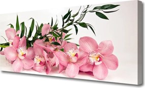 Zdjęcie na płótnie Chwila Relaksu: Storczyk i Spa