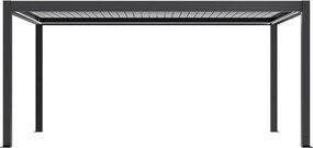 PERGOLA ELEKTRYCZNA ELITE 592X410X280 CM Z OŚWIETLENIEM LED
