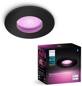 Philips - LED RGBW Ściemnialne oświetlenie łazienkowe Hue XAMENTO 1xGU10/4,2W IP44