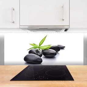 Szkło do Kuchni na Ścianę Artystyczny Układ Kamieni