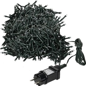 Łańcuch świetlny LED Cluster oświetlenie świąteczne ciepły biały wewnątrz/na zewnątrz 14 m 700 LED