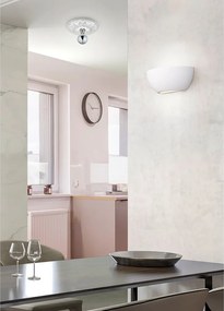 Biała lampa sufitowa ø 30 cm Lilly – Trio