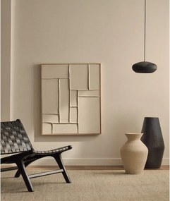 Ręcznie malowany/3D obraz z ramą w zestawie/na płótnie 80x100 cm Klis – Kave Home
