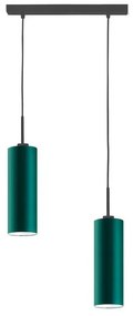 Regulowana lampa wisząca LED z czarnym stelażem - R9-M34