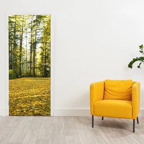Fototapeta na drzwi - Las jesienią (95x205cm)