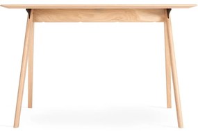 Biurko z litego drewna dębowego 60x120 cm Ava – Gazzda