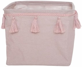 Różowy kosz na maskotki dla dziewczynki N5-S24