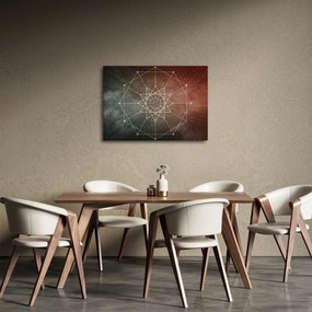 Obraz - Kosmiczny Dodekagram (70x50 cm)