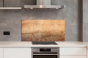 Szkło do Kuchni na Ścianę Naturalne Drewno w Detalu