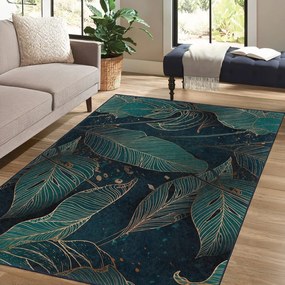 Morski chodnik odpowiedni do prania 80x200 cm Midnight Jungle – Mila Home