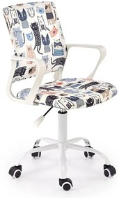 Młodzieżowy obrotowy fotel H8-S82