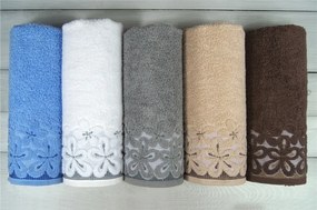 Ręcznik Greno Bella 70x140 beżowy 450g/m2 Premium GRENO