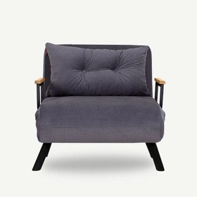 Fotel Sando Single Grey