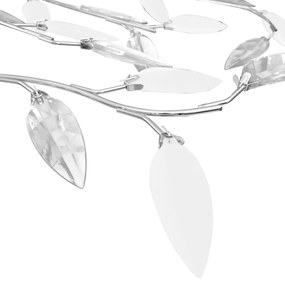 Biała lampa sufitowa z kryształkami - EX217-Lozano