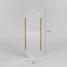 Lustro Caprice Gold 50 x 150 cm