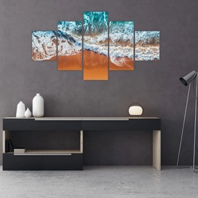 Obraz plaży morskiej (125x70 cm)