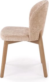 Krzesło do jadalni na drewnianych nogach Basso Halmar