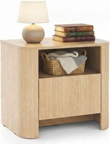 Nowoczesna stojąca szafka nocna dąb vicenza T5-B92