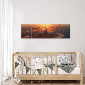Obraz - Samolot transportowy (170x50 cm)