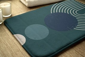 Dywanik łazienkowy antypoślizgowy Dywanik łazienkowy antypoślizgowy Geometryczny Wzór