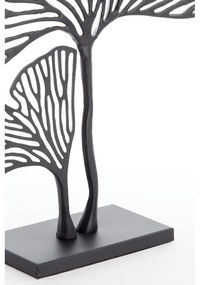 Metalowa figurka (wysokość 48 cm) Leaf – Light &amp; Living