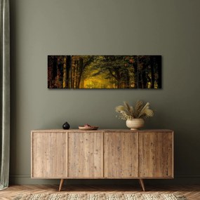 Obraz lasu (170x50 cm)
