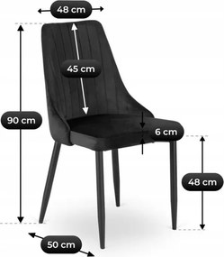 Zestaw Stół Okrągły Rozkładany HARRY 102-142 cm Dąb Artisan/Czarny i 4 Krzesła Tapicerowane BARI Czarne