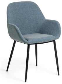 Niebieskie krzesło Konna – Kave Home