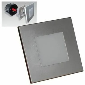 Emithor 48302 STEP LIGHT oprawa schodowa LED, 1 W, 60 lm, 4000 K, srebrny