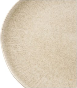 Szarobeżowe kamionkowe talerze zestaw 4 szt. ø 21 cm Viola – House Nordic