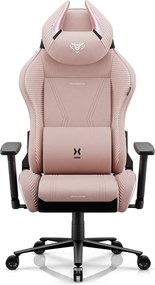 Fotel gamingowy materiałowy Diablo X-Horn 2.0 Normal Size, Rainbow Pink